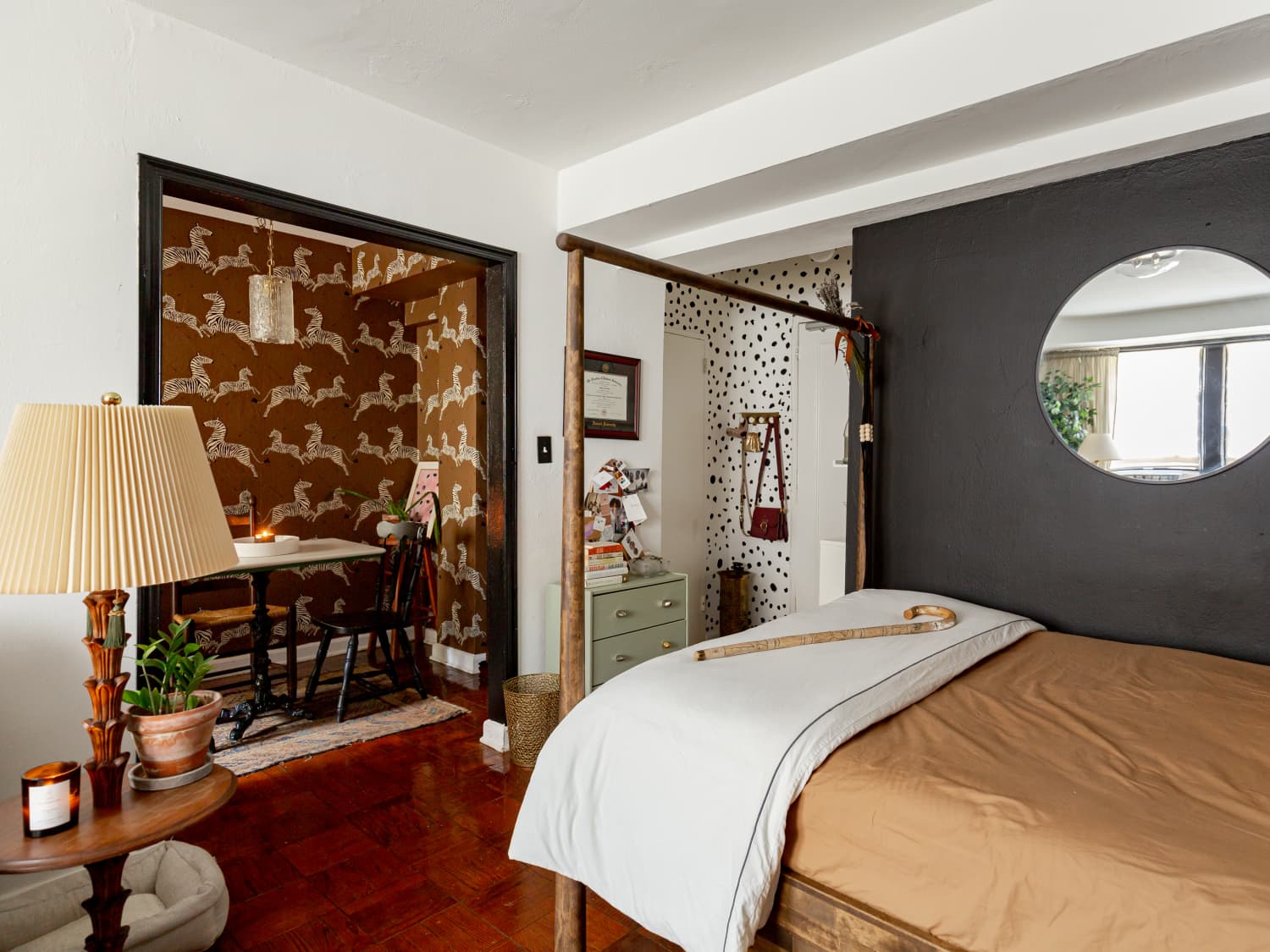 Wall mirror in bedroom hotsell